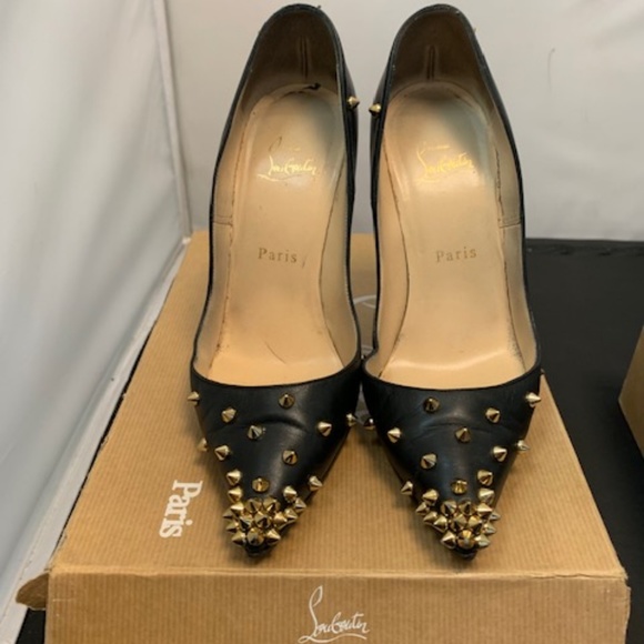 Christian Louboutin Shoes - Authentic Christian Louboutin studded Heels. Christian Louboutin Shoes - Authentic Christian Louboutin studded Heels.